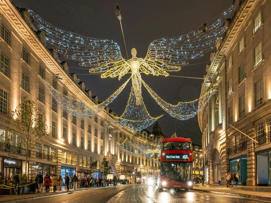Explorer Regent Street à Londres comme un local