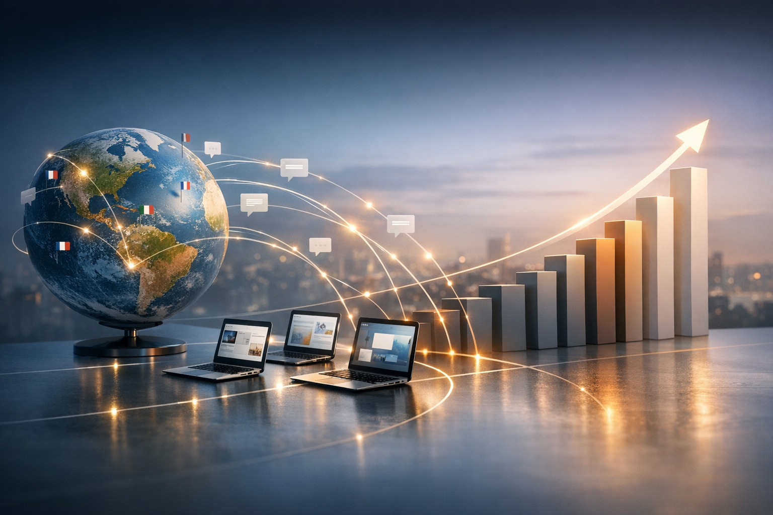 Perché il Content Marketing Multilingua Genera Più Traffico