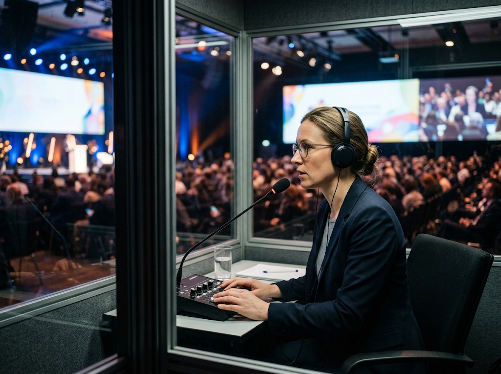 Simultandolmetschen für internationale Konferenzen im Überblick