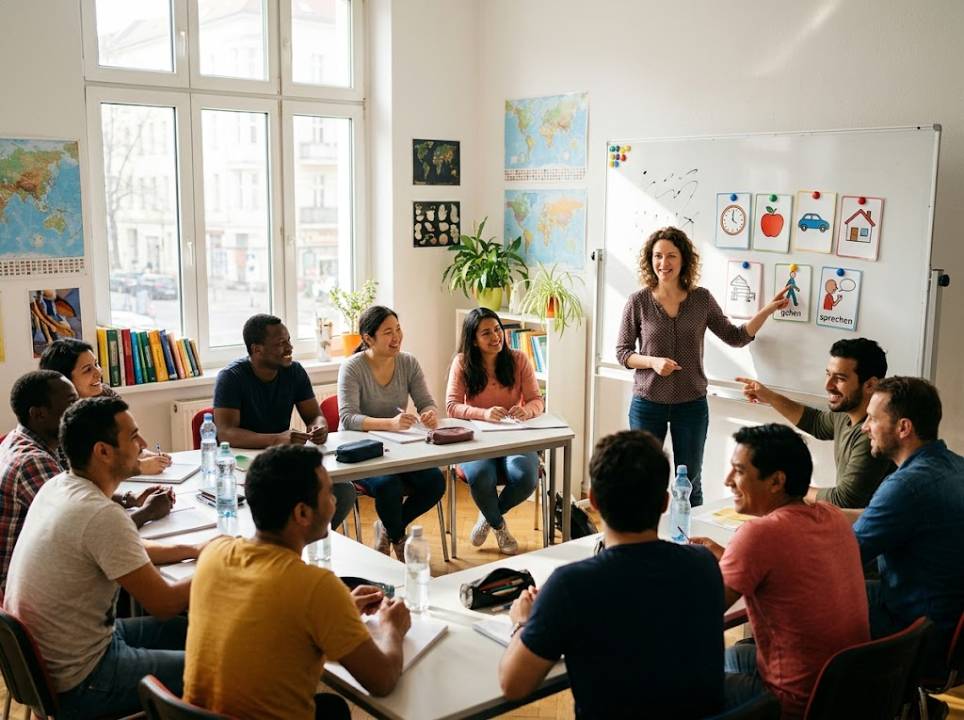 Running a Language School With Materials in Many Languages
