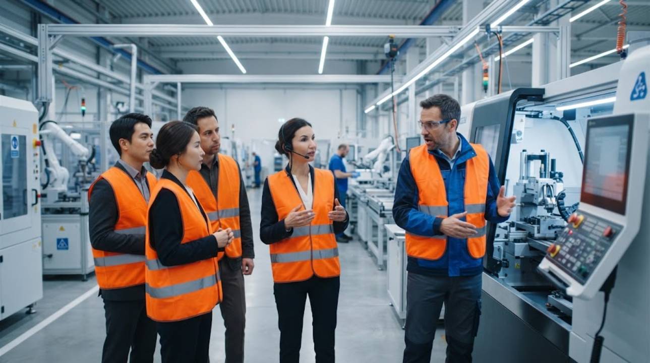 Interprète de liaison, un atout pour les visites d'usine