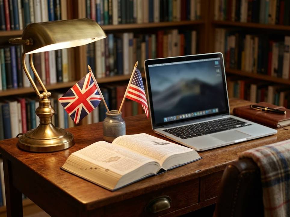 Anglais britannique ou américain, le choix du traducteur