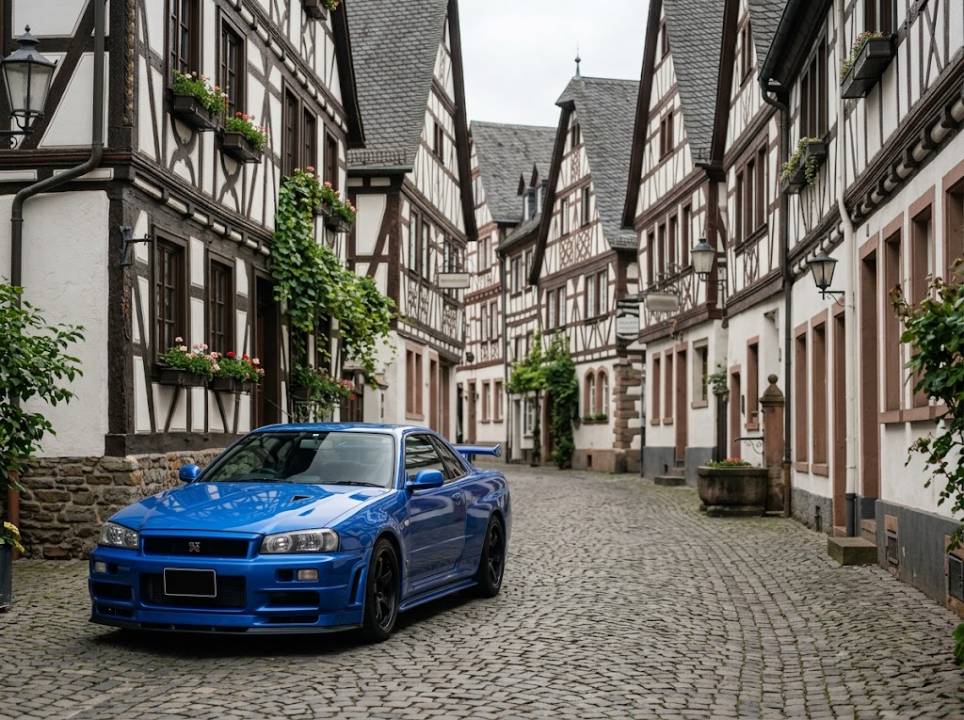 Importing a Nissan Skyline R34 into Germany, Step by Step