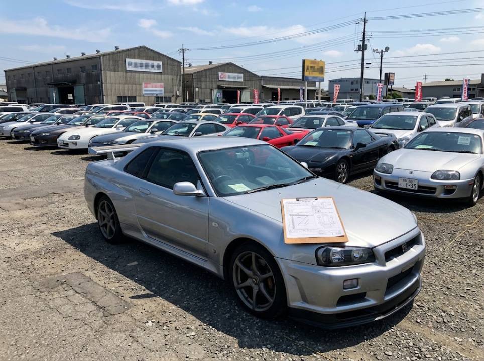 Japanische Auktionsblätter lesen beim Skyline R34 Kauf