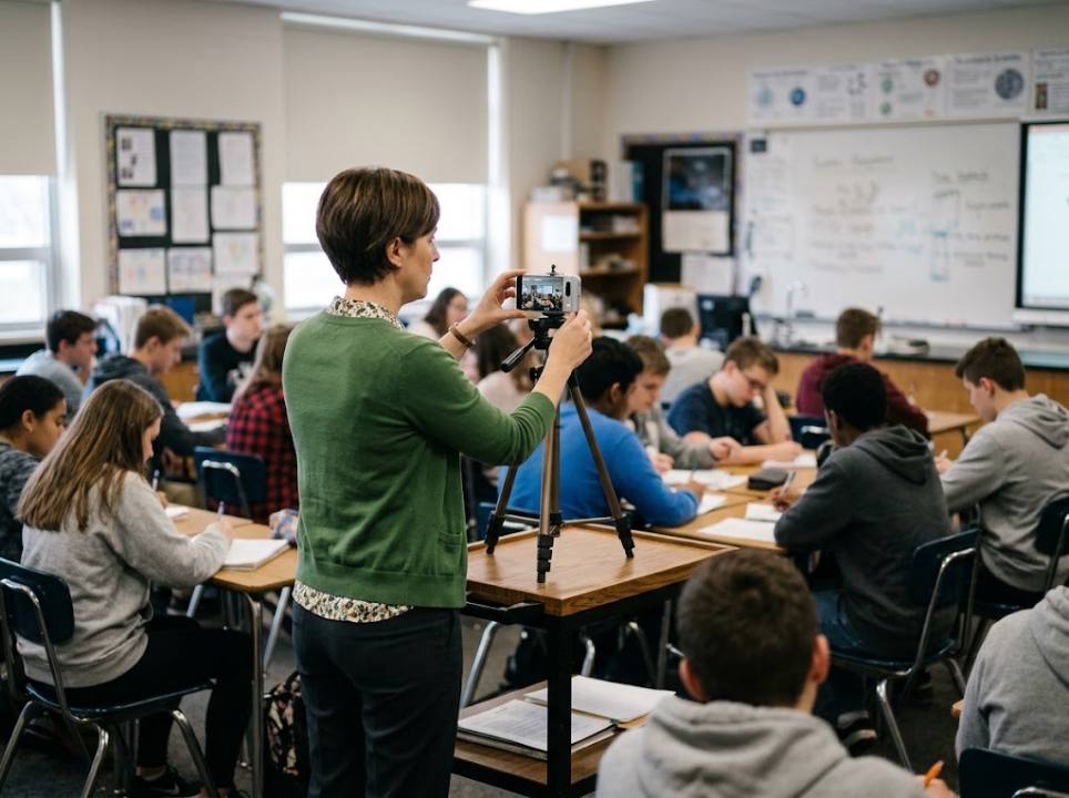 Filming Your Own Lessons to Become a Better Teacher