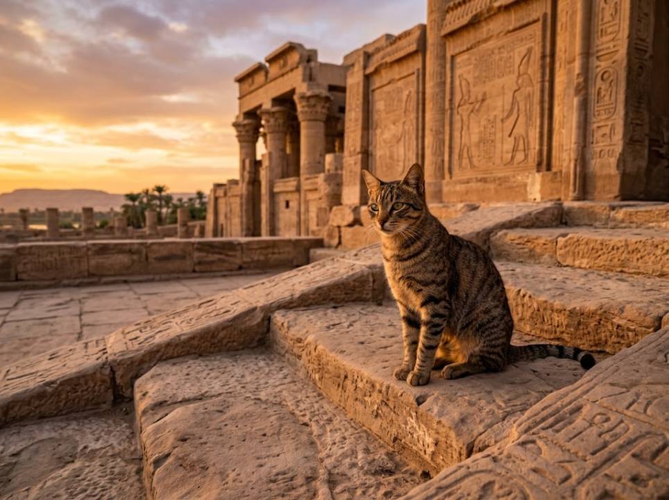 Domestication du chat, de l’Égypte ancienne à nos salons