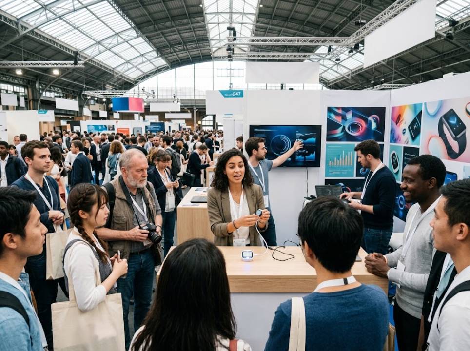 Exposer à VivaTech et dans les salons tech internationaux