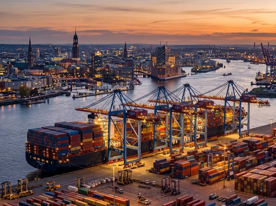 Der Hamburger Hafen zwischen Konkurrenz und Wandel