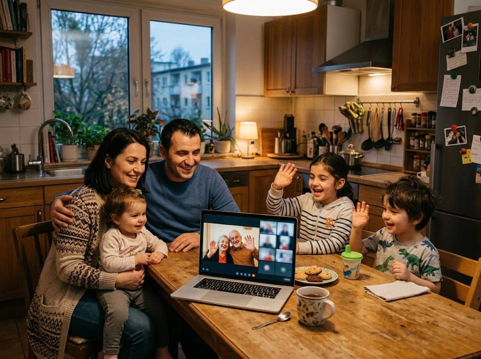 Diaspora und Heimat, wie Migration Familien verbindet