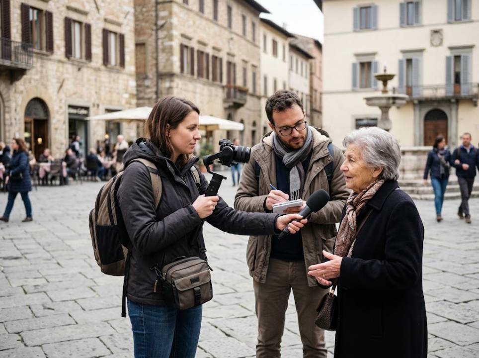 How Multimedia Journalists Report Across Languages