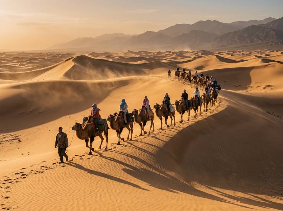 Chinas Seidenstraße entdecken, Reiseroute durch den Westen