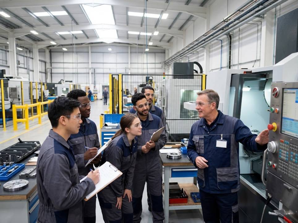 Internationale Fachkräfte in der Industrie einarbeiten