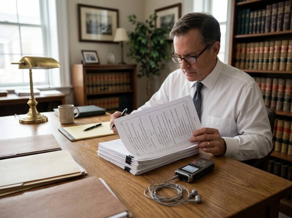 Turning Court Recordings Into Reliable Legal Transcripts
