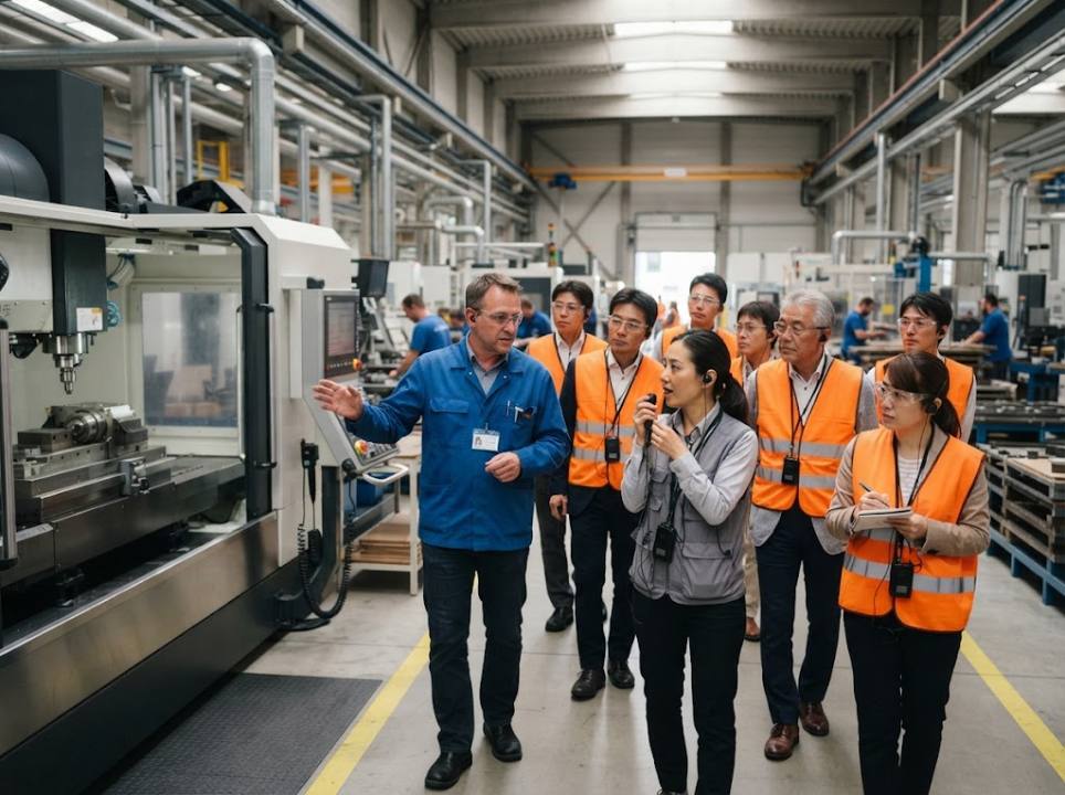 Dolmetscher für Werksbesuche japanischer Delegationen