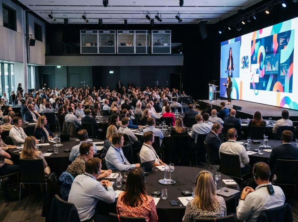 Planning Interpreting for a Multilingual Company Event