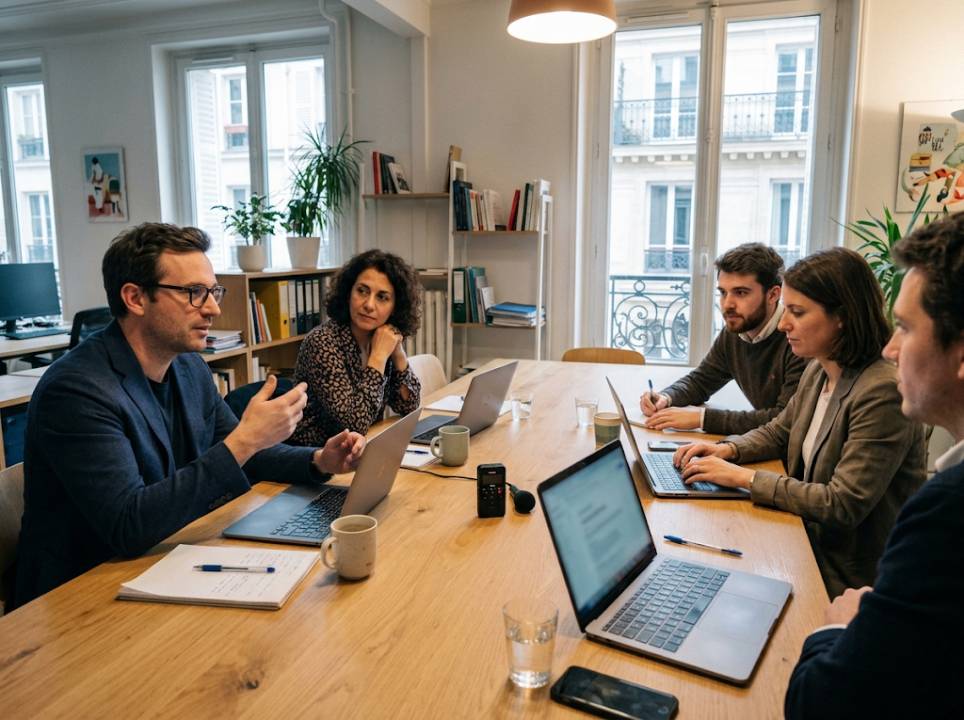 Comptes rendus de réunion fiables pour équipes internationales