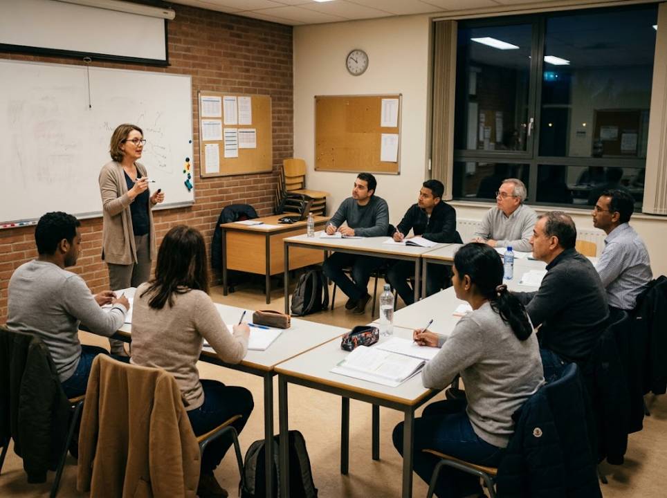 Sprachwege für geflüchtete Studierende in die Hochschule