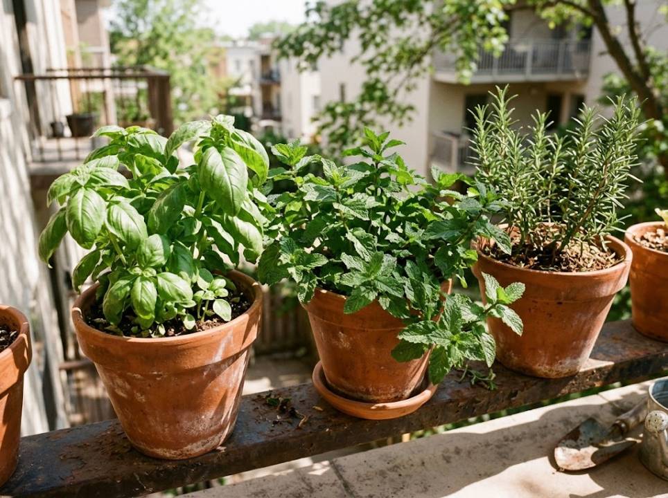 Kräutergarten anlegen auf kleinem Raum