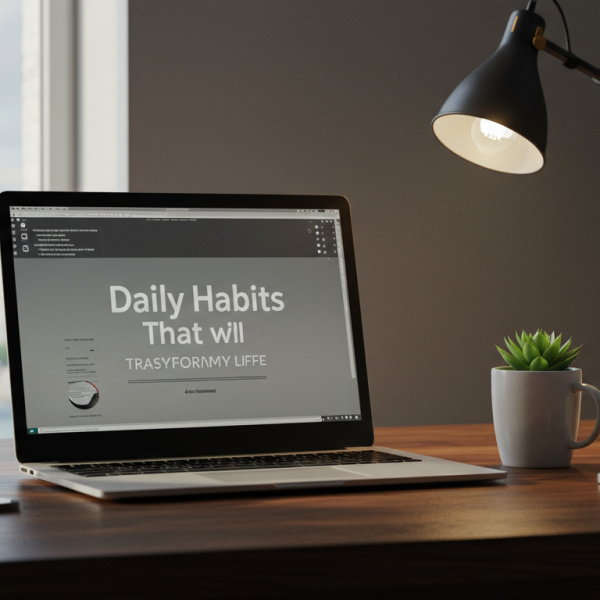 Small Daily Habits That Will Transform Your Life