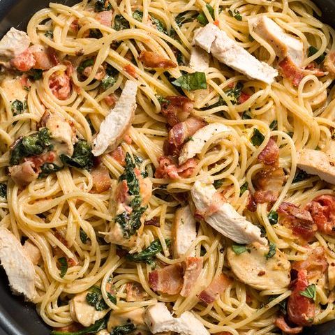 Hearty Tuscan Chicken Pasta
