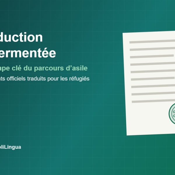 Pourquoi la traduction assermentée est décisive dans le parcours d’asile