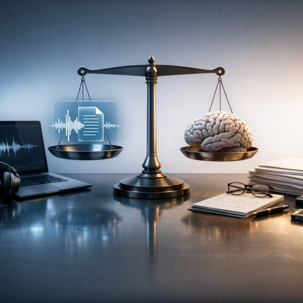 Interview Transcription Software vs Human What Pros Choose