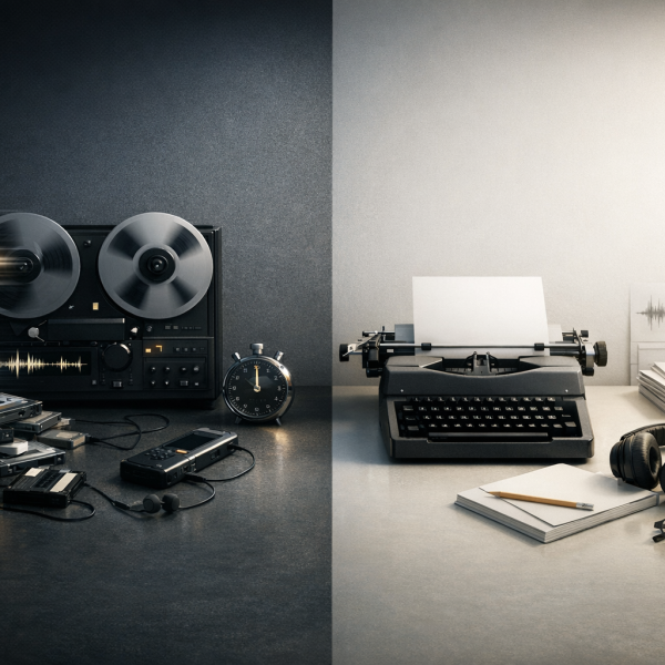 Research Interviews Need Transcription Accuracy Not Speed