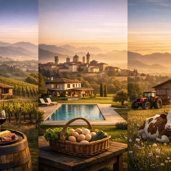 3 agriturismi incontournables de Bergame à la Camilla