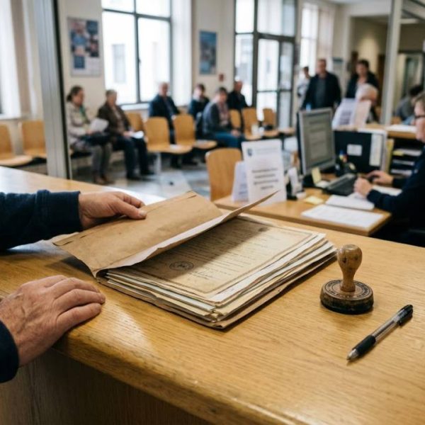 Urkunden und Zeugnisse für den Behördengang vorbereiten
