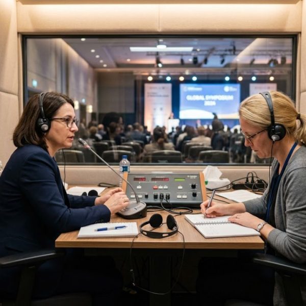 Interprétation simultanée assure le succès d'un événement