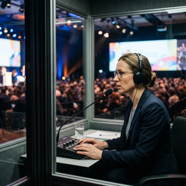 Simultandolmetschen für internationale Konferenzen im Überblick
