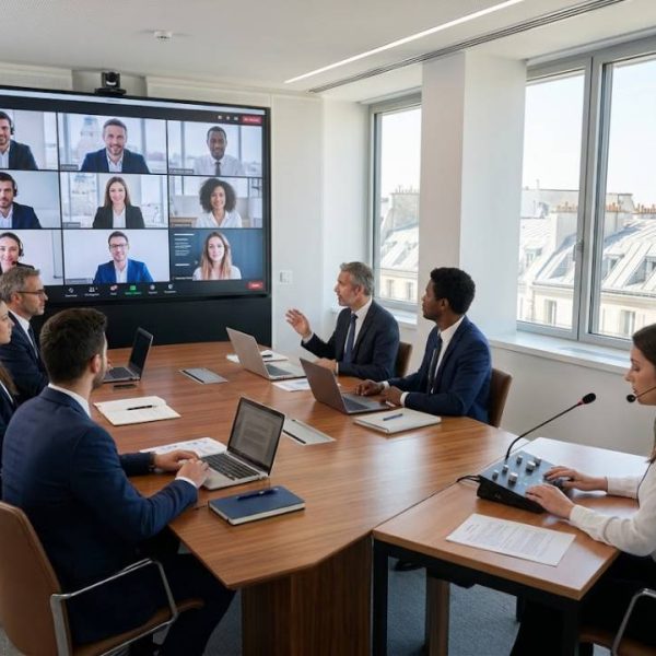 Réunion internationale, quel mode d'interprétation choisir