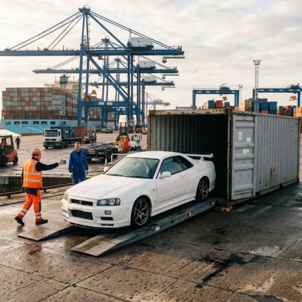 Importer une Nissan Skyline R34 du Japon en France