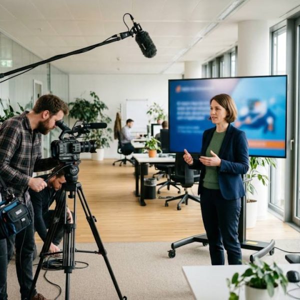 Unternehmensvideos übersetzen mit Untertitel und Voiceover