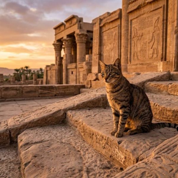 Domestication du chat, de l’Égypte ancienne à nos salons