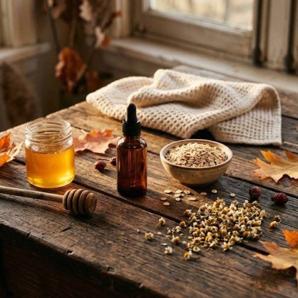 Natürliche Hautpflege im Herbst für strahlende Haut