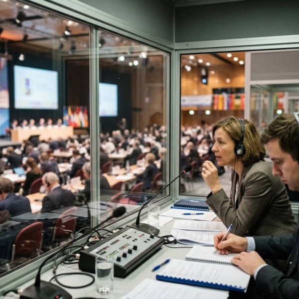 Konferenzdolmetscher buchen, worauf Veranstalter achten