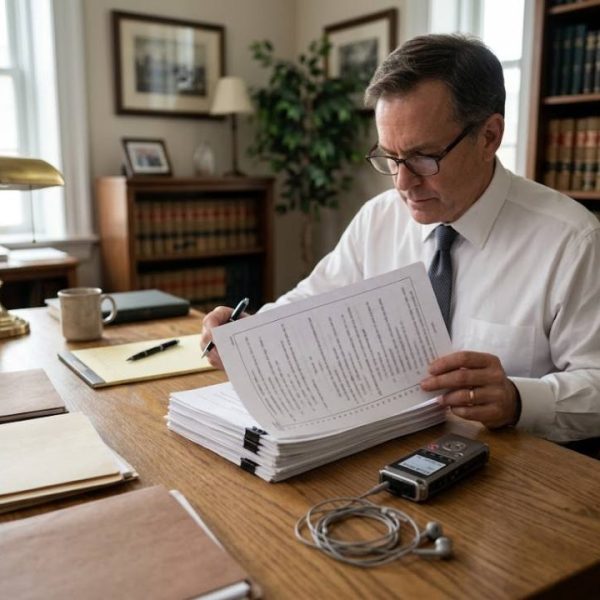 Turning Court Recordings Into Reliable Legal Transcripts