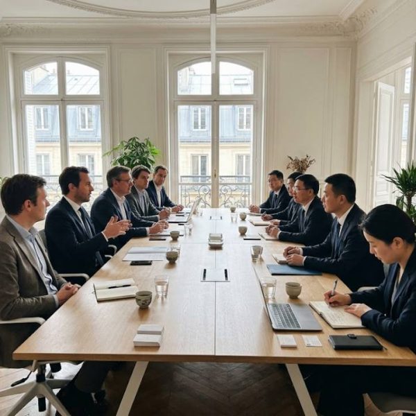 Rendez-vous d'affaires réussis avec des partenaires chinois