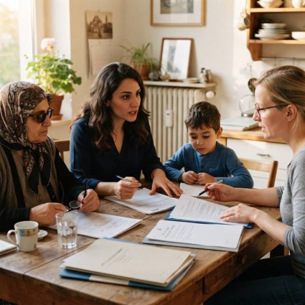 Türkisch Deutsch übersetzen zwischen zwei Generationen