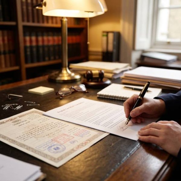 Using Arabic Documents in the UK, Certification Explained