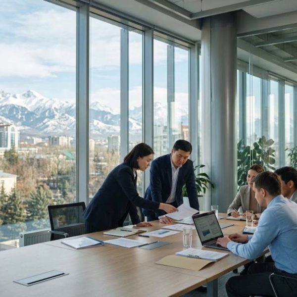 Affaires en Asie centrale, le russe comme passerelle