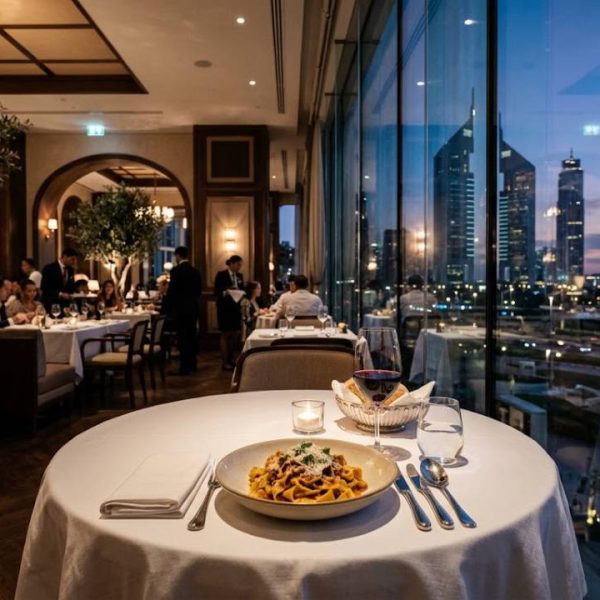 Enjoying Classic Italian Dining in Dubai's DIFC District