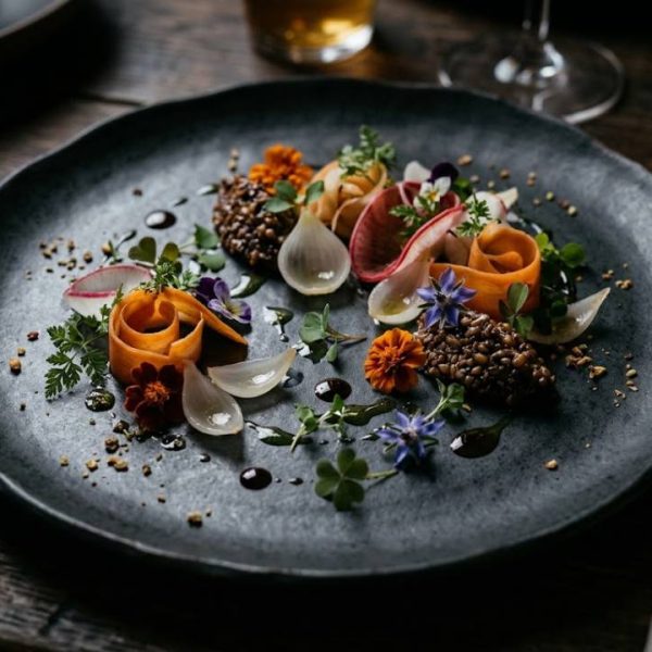 Vegetarian Fine Dining Built on Fermentation and Open Fire