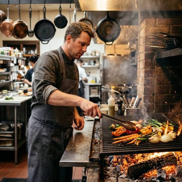Vegetarisches Fine Dining mit Fermentation und offenem Feuer