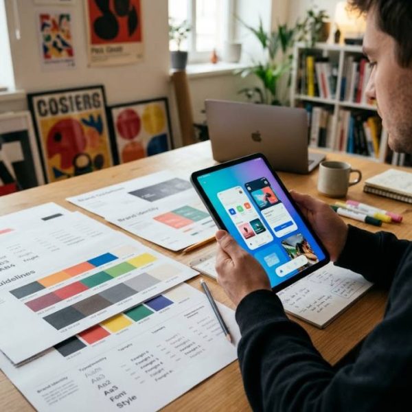Identité de marque et design UX pour des produits cohérents