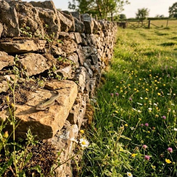 Murs en pierre sèche, un refuge pour la biodiversité