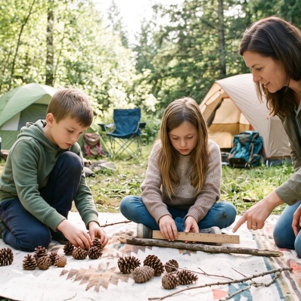 Camping Activities for Kids That Build School Skills