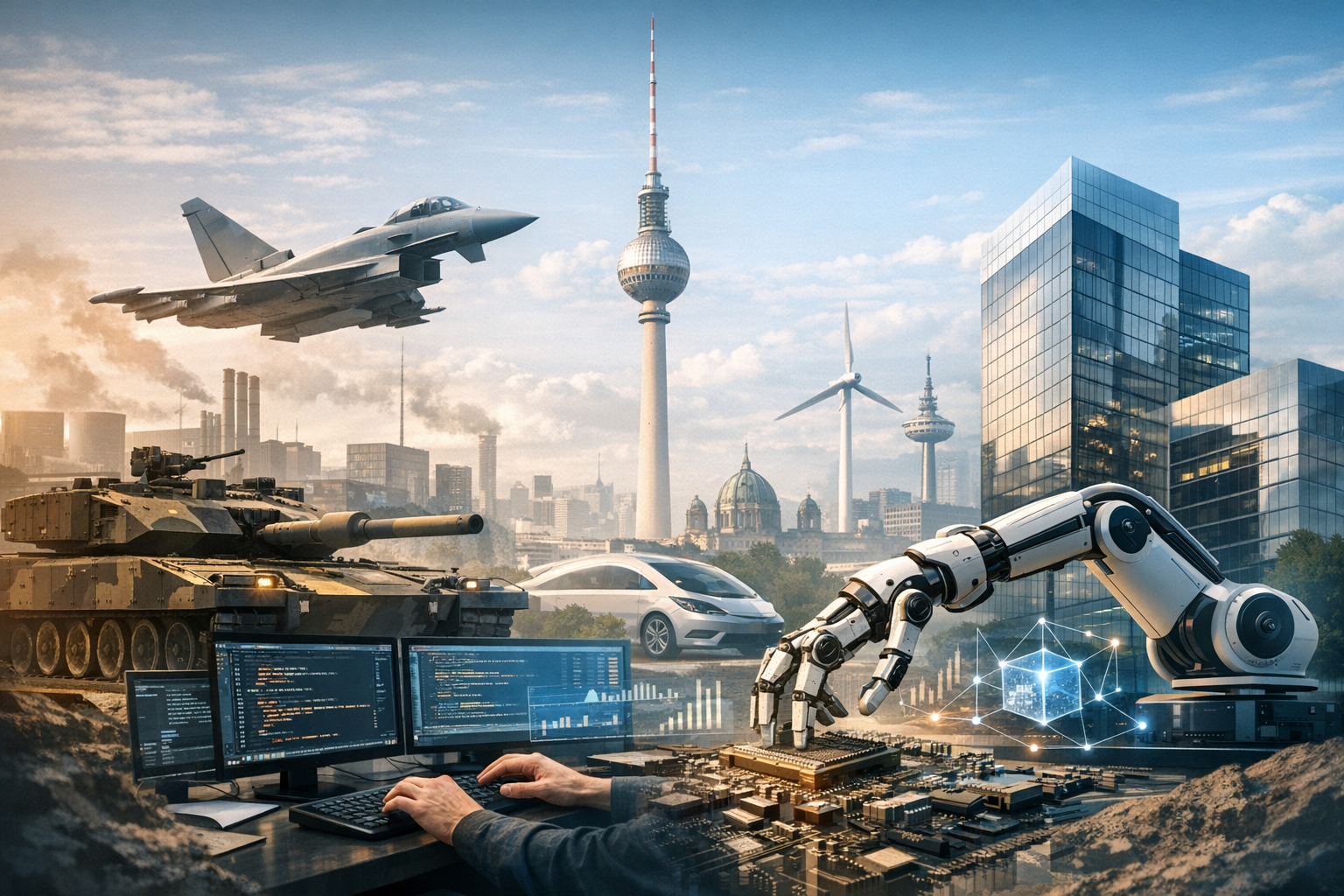 Data Dax: Top German Defense, Software & Tech Companies