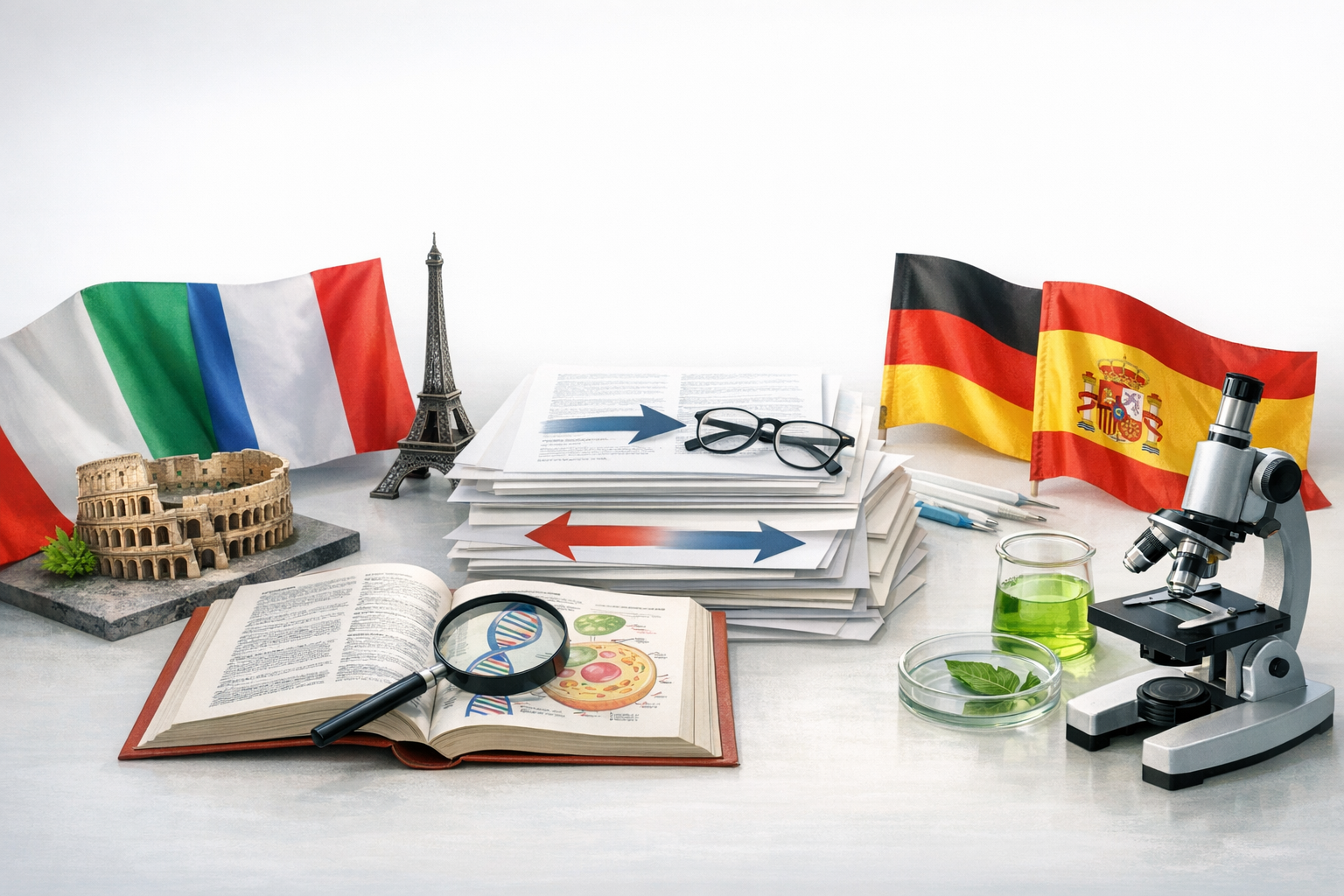 TranzDealz: Smart Italian, French, German & Spanish Translation